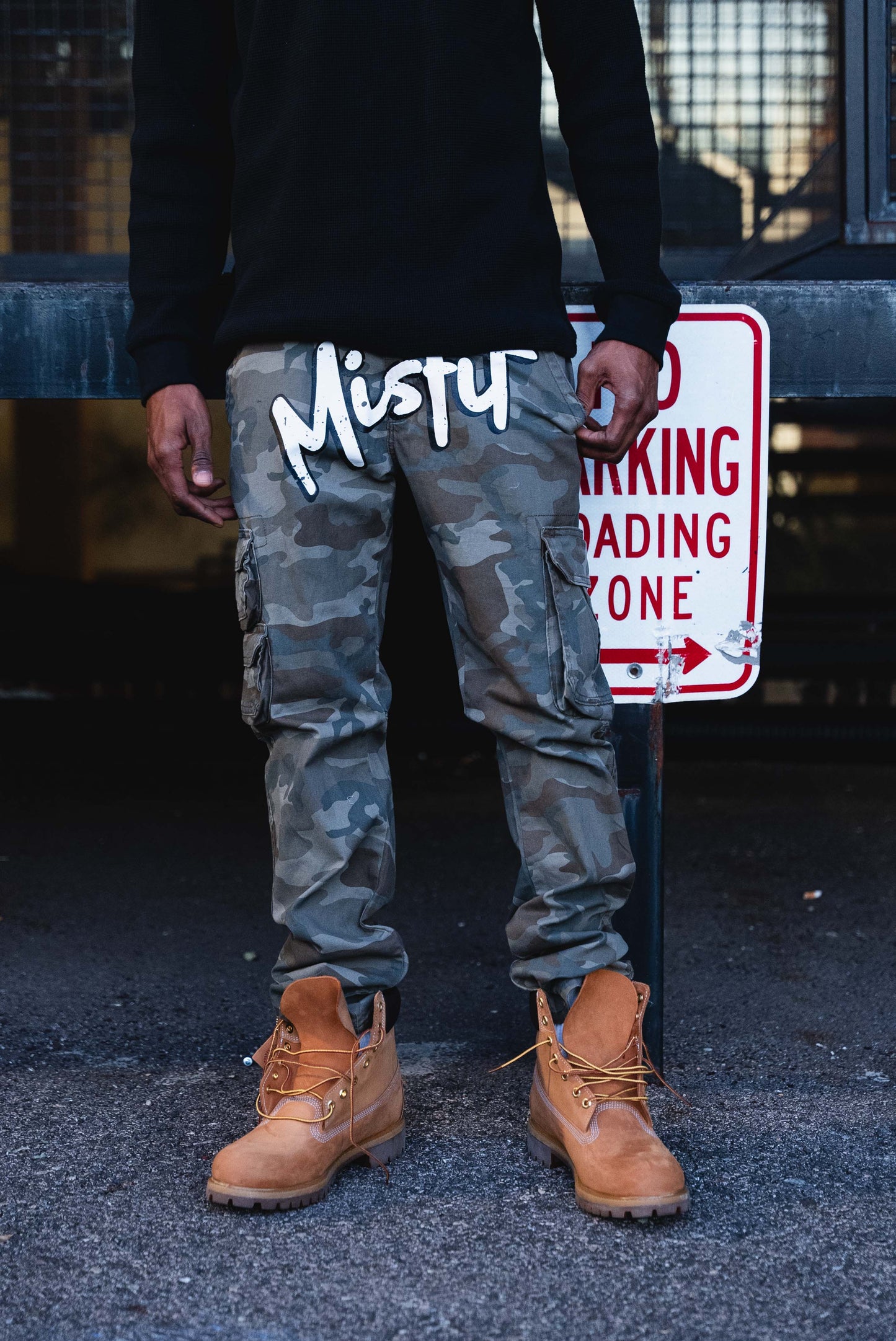 CAMO CARGO PANTS
