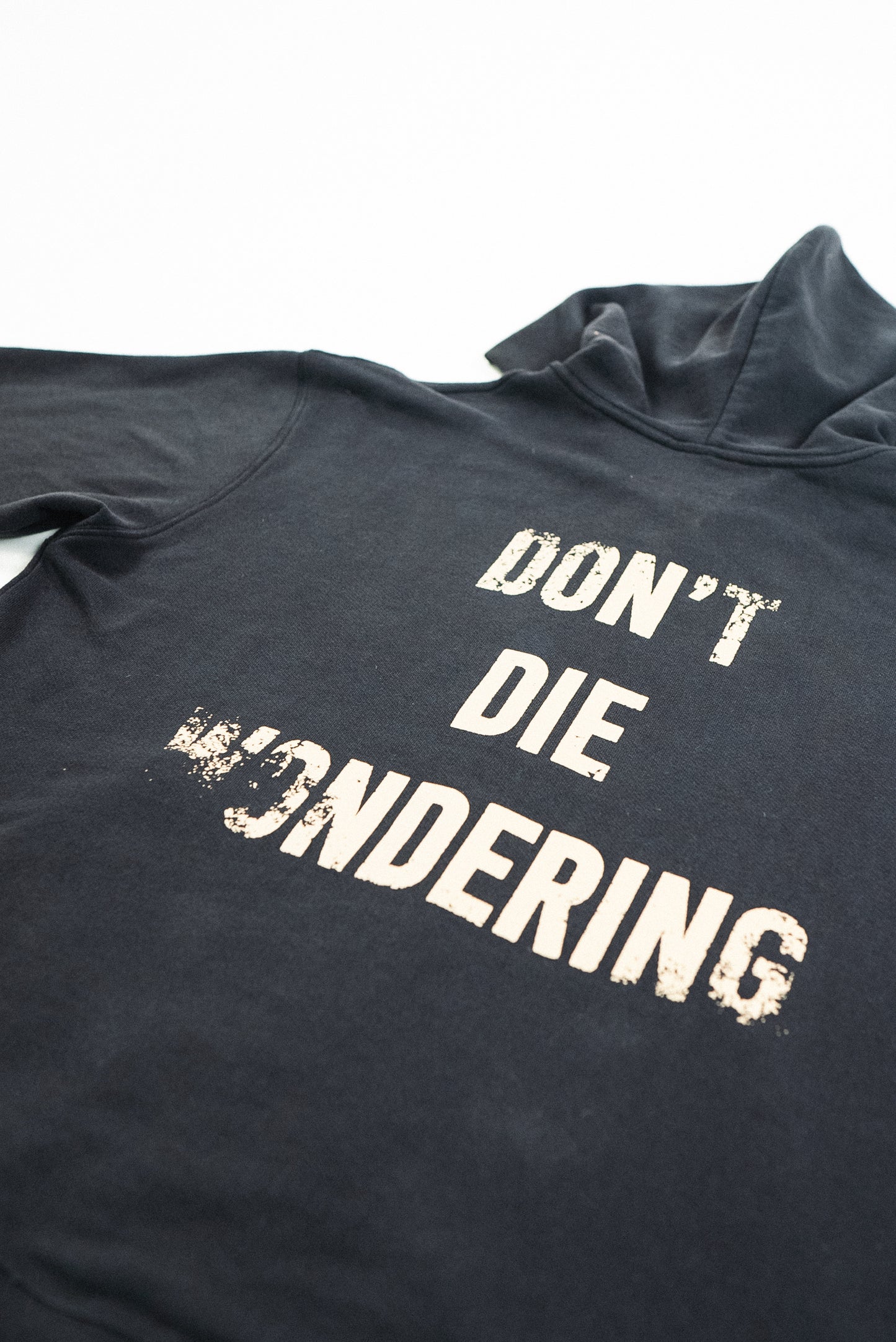 DISTORTED ZIP HOODIE