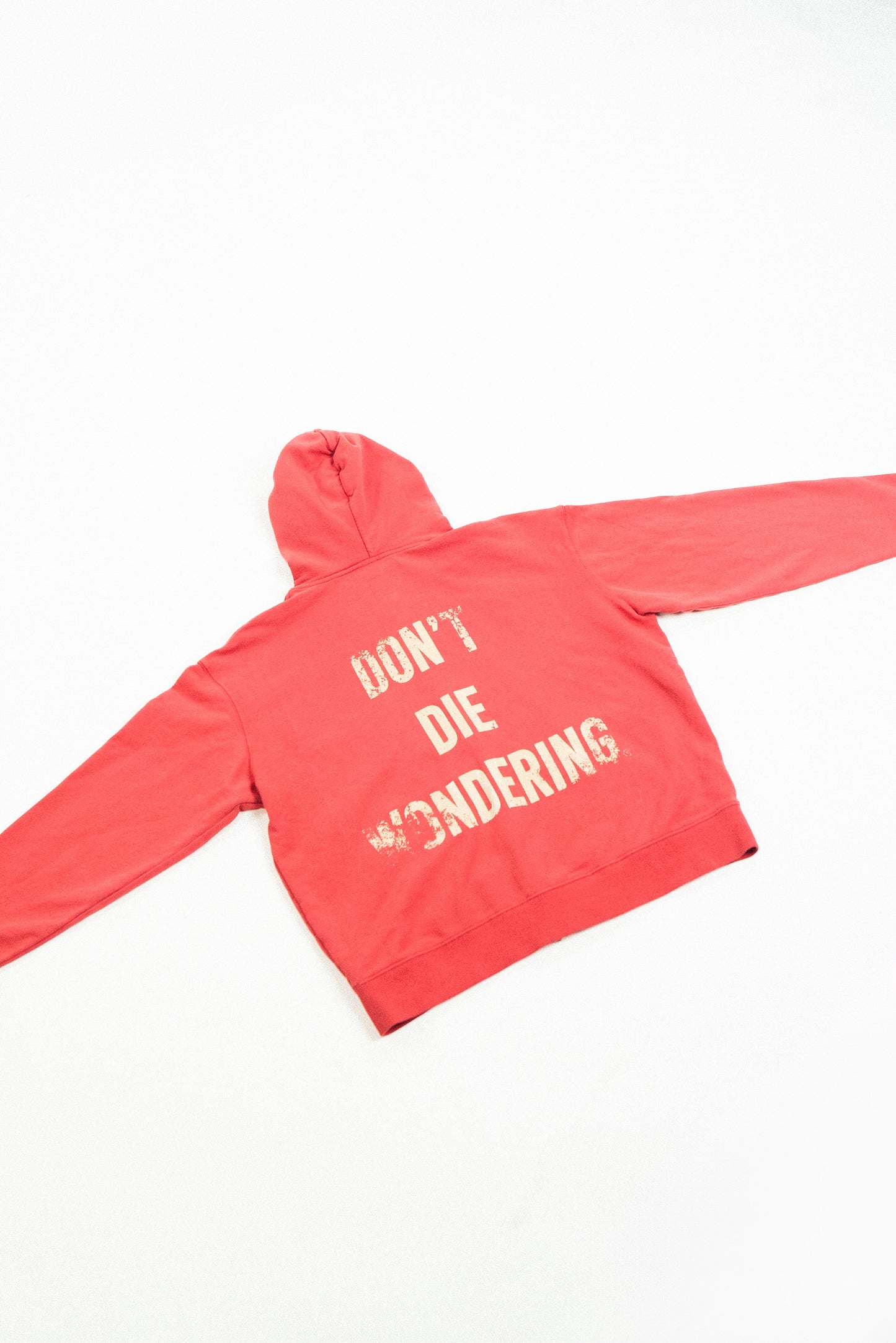 DISTORTED ZIP HOODIE