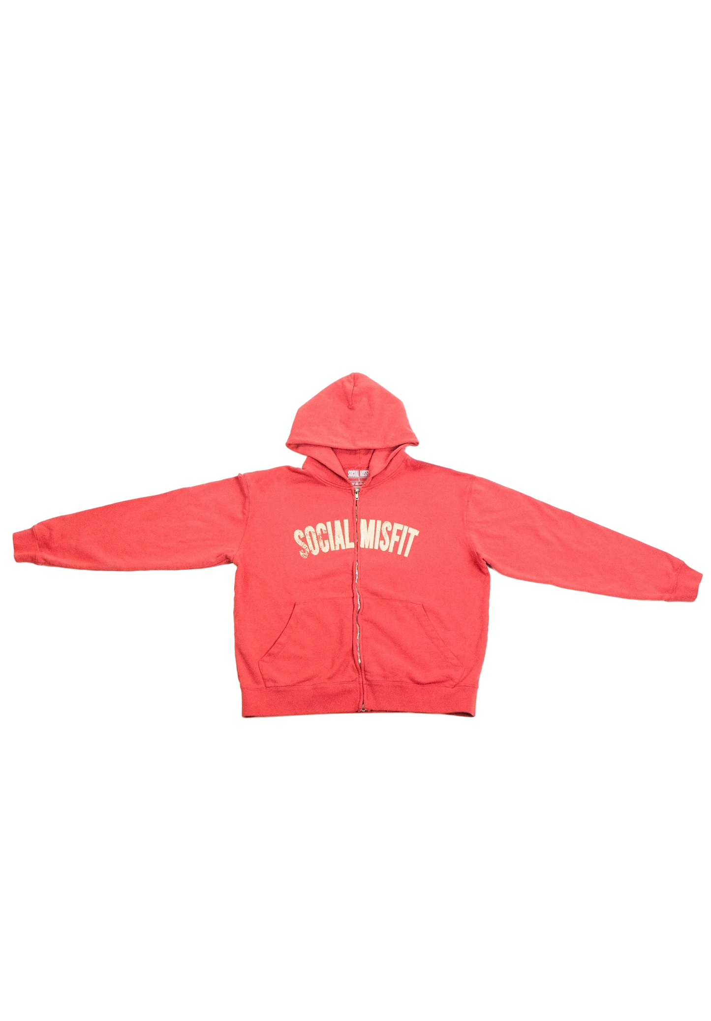 DISTORTED ZIP HOODIE