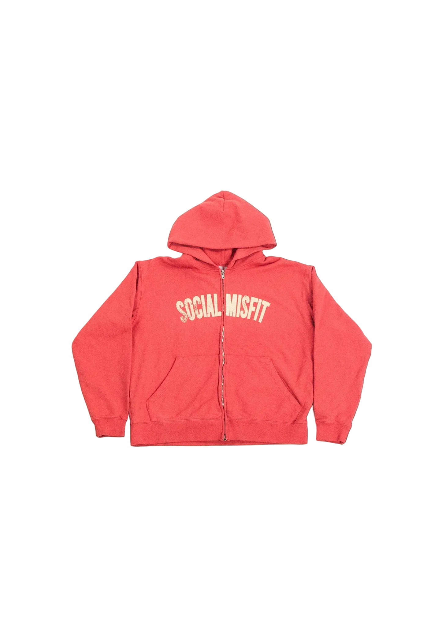 DISTORTED ZIP HOODIE