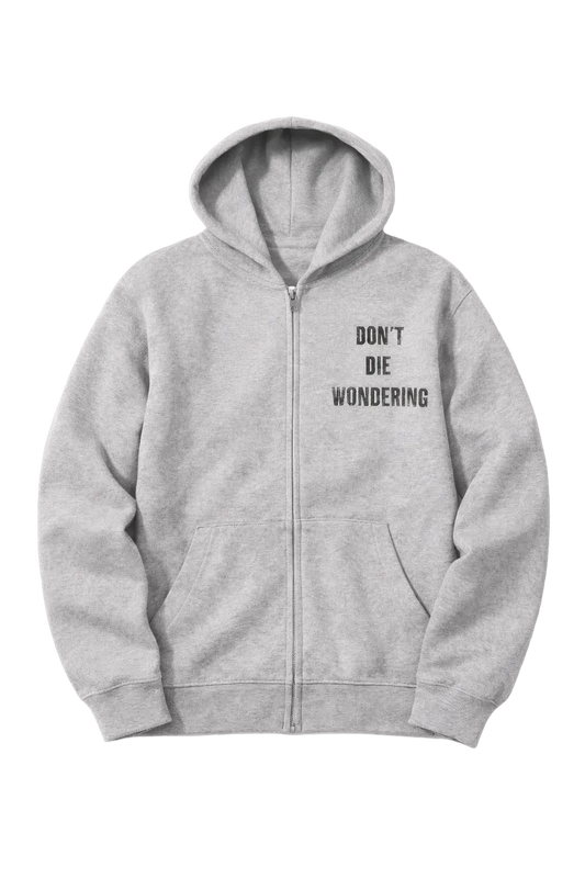 Distorted Zip Hoodie