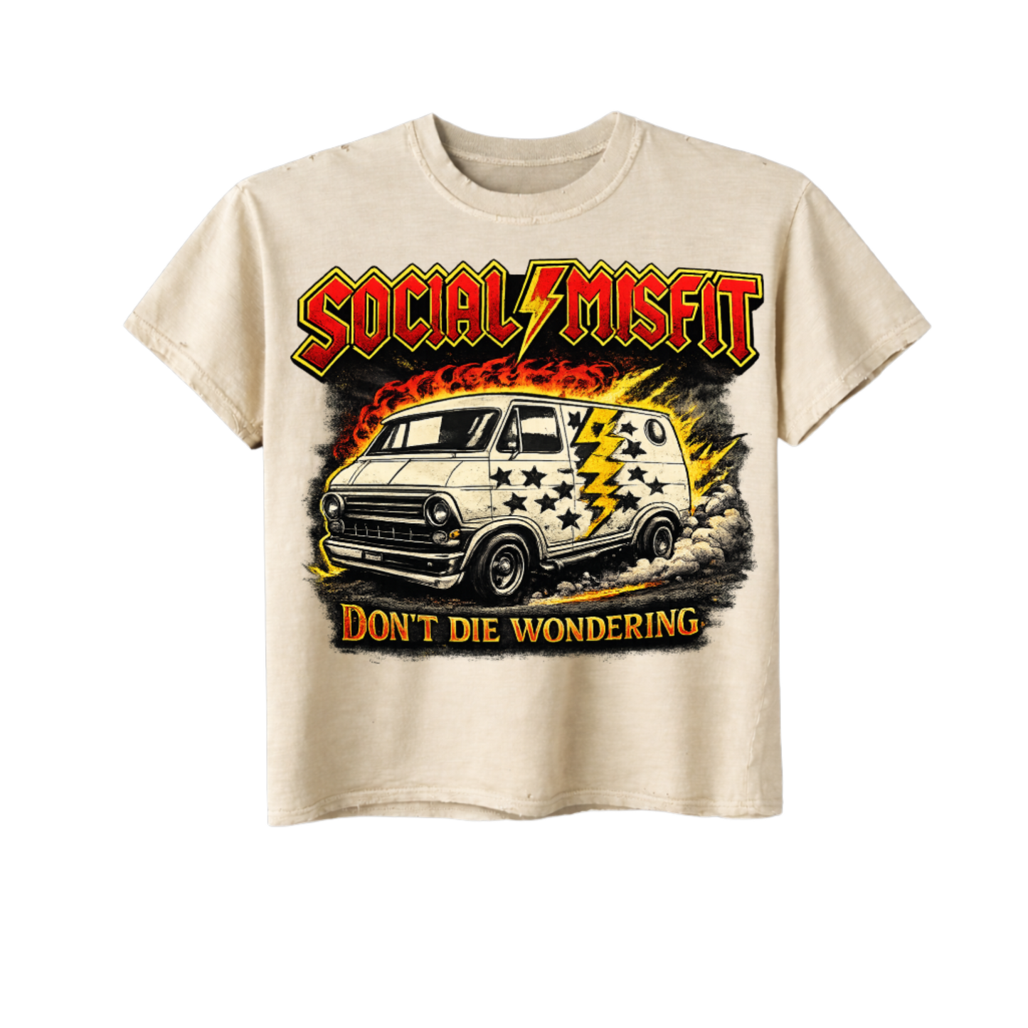 MISFIT RECORDS VAN T-SHIRT 2026